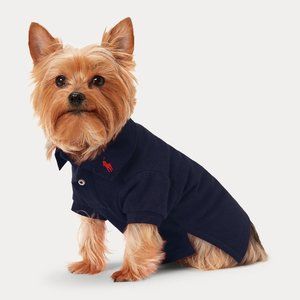 Cotton Mesh Dog Polo Shirt